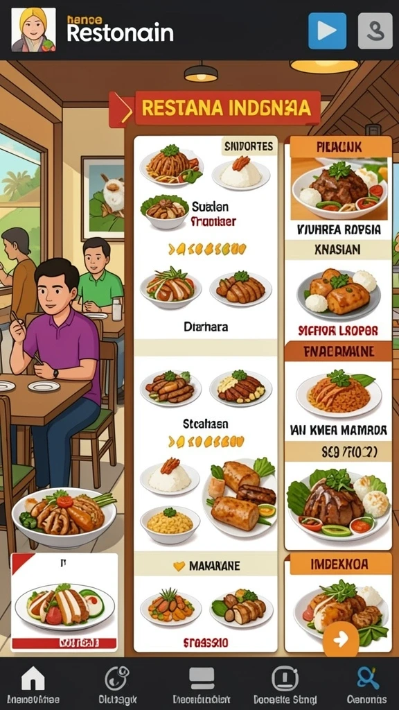 Tantangan menarik di setiap level yang harus diatasi.