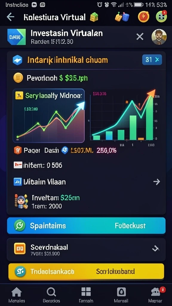 Karakter unik untuk diunlock dan digunakan.