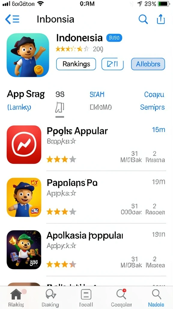 Banyak pilihan permainan menarik untuk semua pemain.