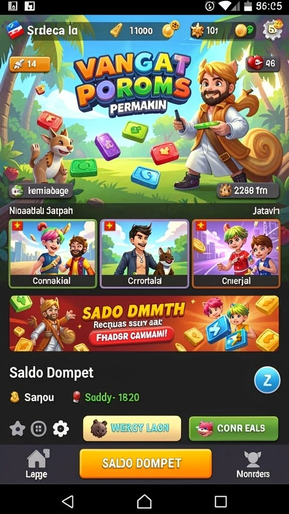 Tampilan antarmuka yang modern dan intuitif.