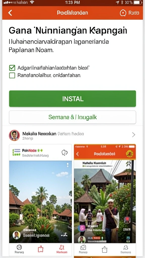Antarmuka pengguna yang menawan dan mudah dinavigasi.
