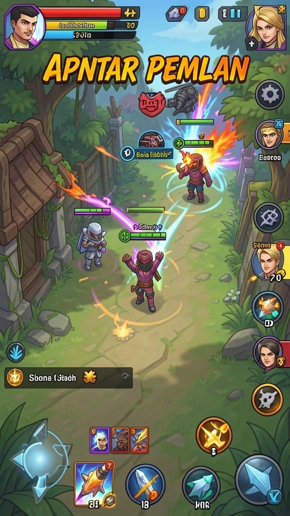 Pengalaman multiplayer yang menyenangkan dan interaktif.