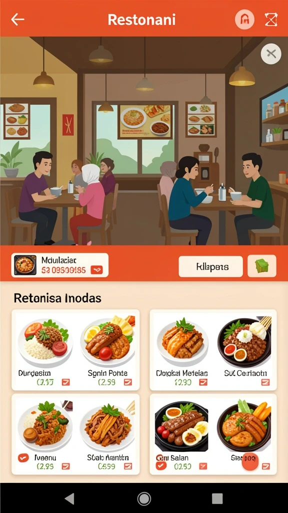 Grafis yang memukau dan efek suara menarik.