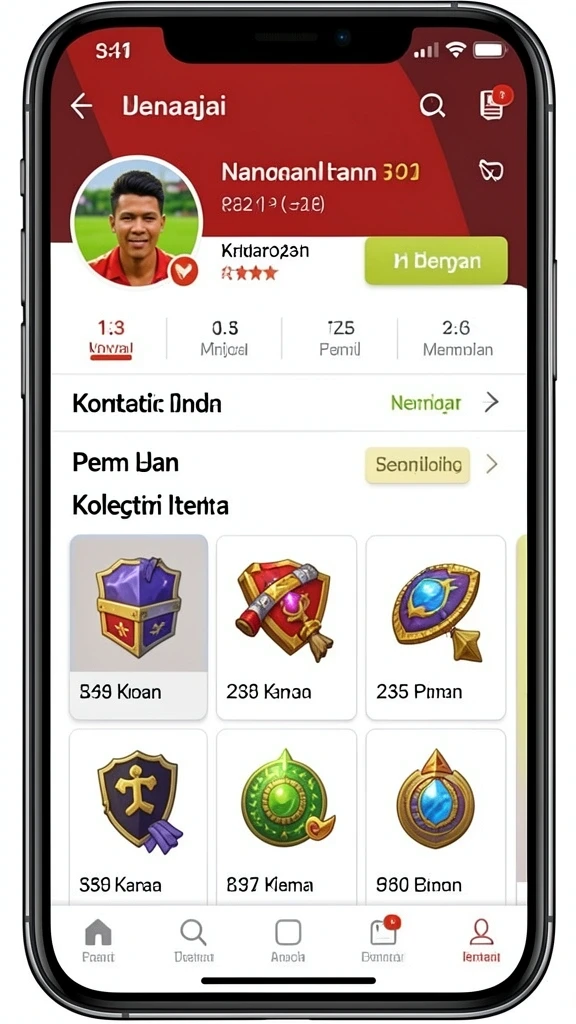 Tampilan antarmuka yang menarik dan intuitif.