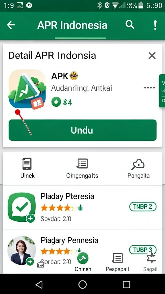 Tampilan antarmuka BNI789 yang menarik dan mudah dinavigasi.