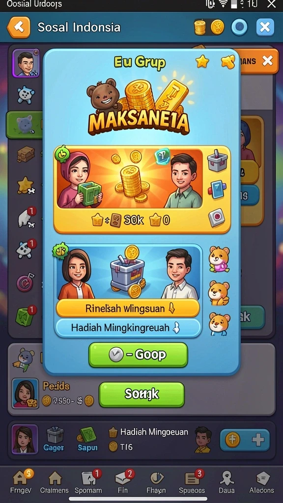 Mode multiplayer yang memungkinkan tantangan antar pemain.