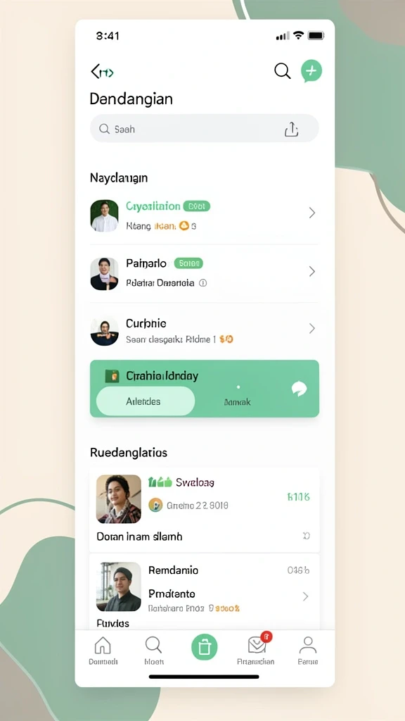 Tampilan antarmuka yang intuitif dan mudah digunakan.