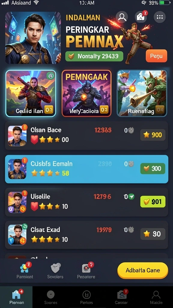 Gameplay seru dengan tantangan menarik.