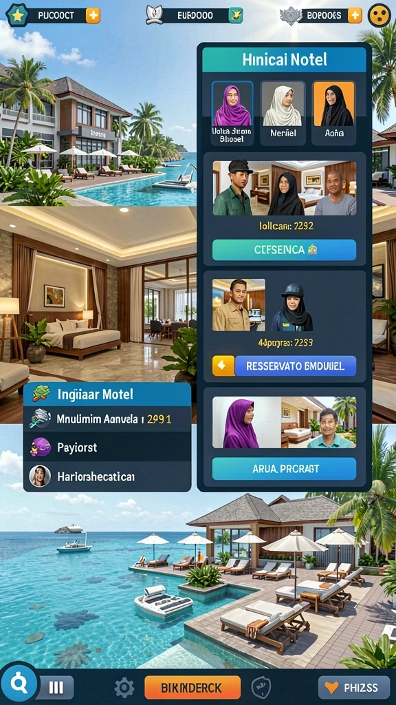 Tampilan antarmuka FB333 yang menarik dan modern.