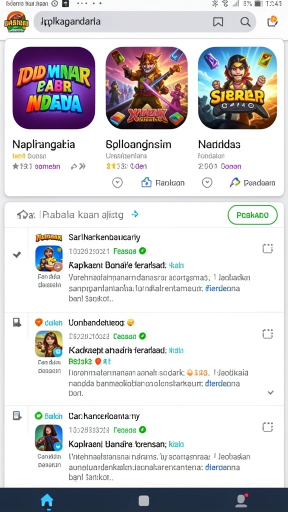 Tangkapan layar menampilkan karakter utama dalam aksi petualangan.
