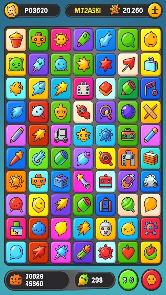 Screenshot menunjukkan salah satu tema mesin slot yang unik.