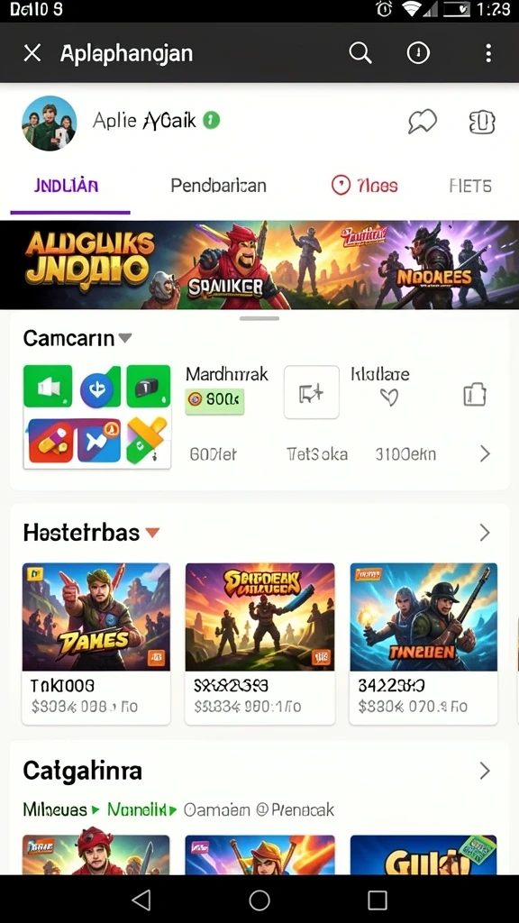 Salah satu level yang penuh tantangan di GATOTKACA123.
