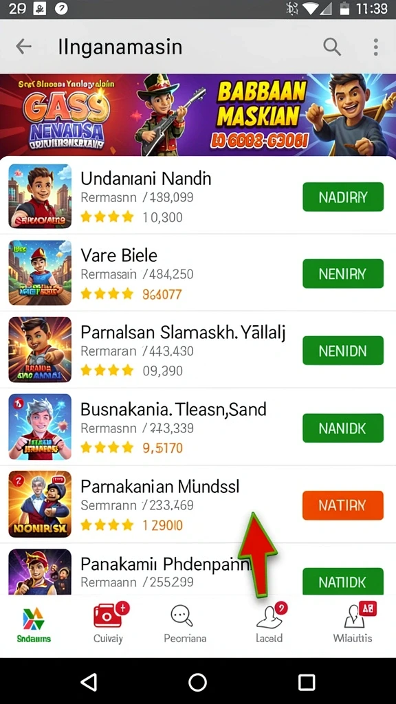 Tampilan antarmuka yang menarik dan intuitif.