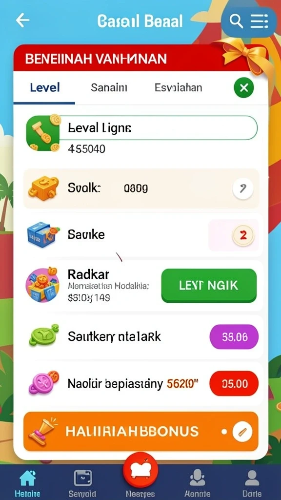 Fitur sosial yang memungkinkan bermain bersama teman.