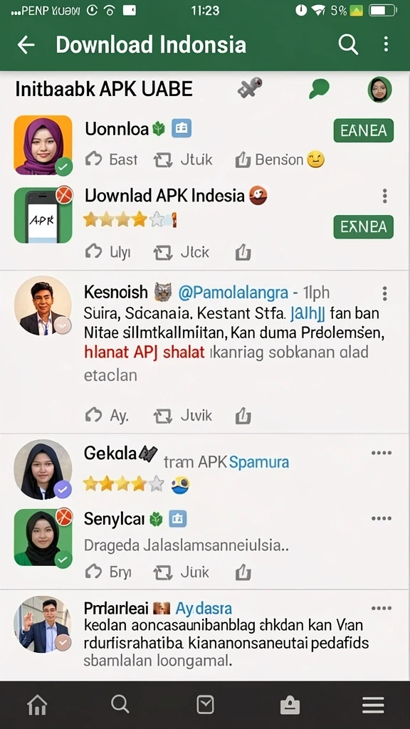 Tampilan awal yang menarik dan mudah dipahami.