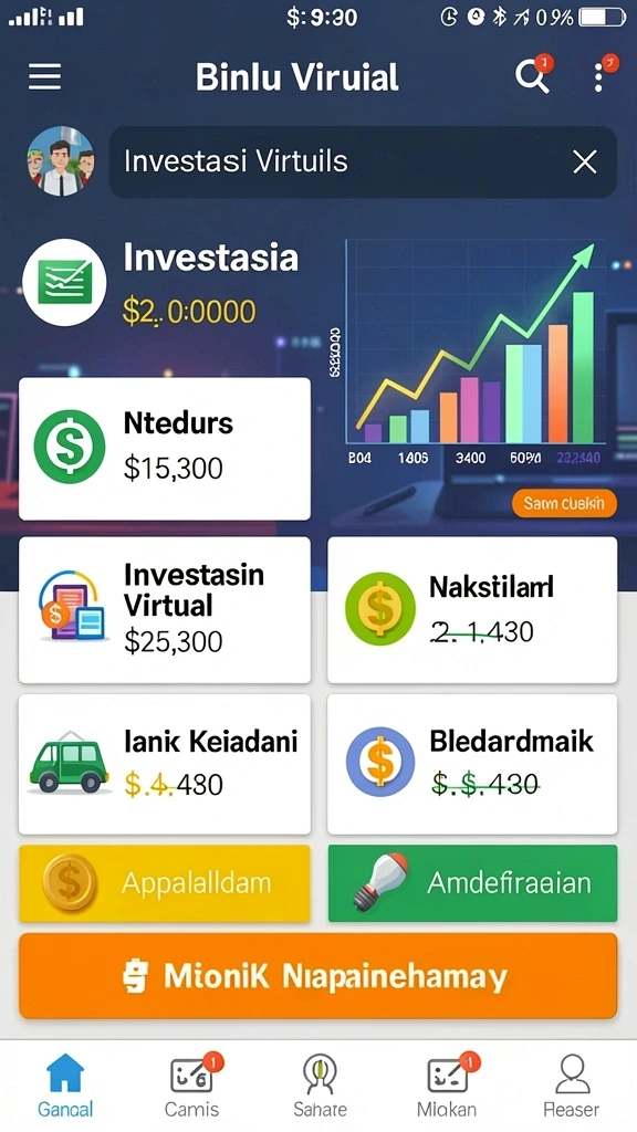 Berbagai permainan menarik yang bisa dipilih.