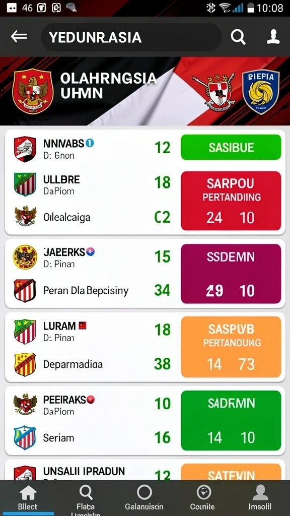 Beragam pilihan permainan judi dalam satu aplikasi.