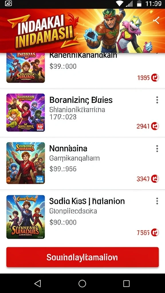 Fitur chat untuk berinteraksi dengan pemain lain.