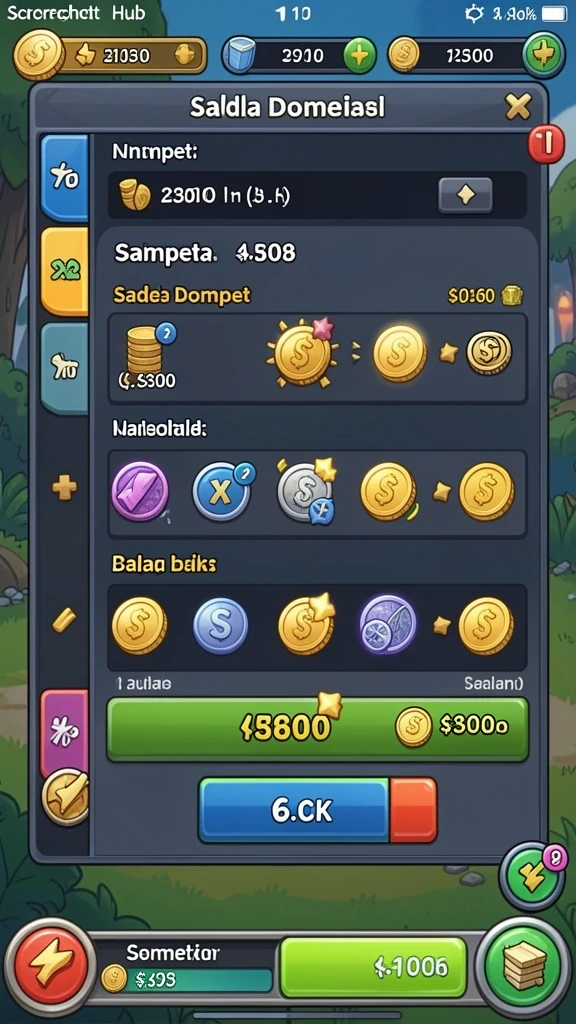 Salah satu level menantang di KEBUNTOTO.