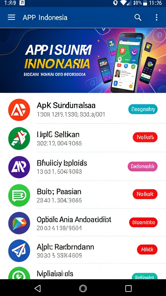 Tampilan antarmuka yang modern dan menarik.