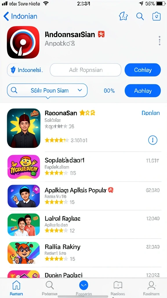 Tampilan antarmuka yang modern dan menarik untuk pengguna.