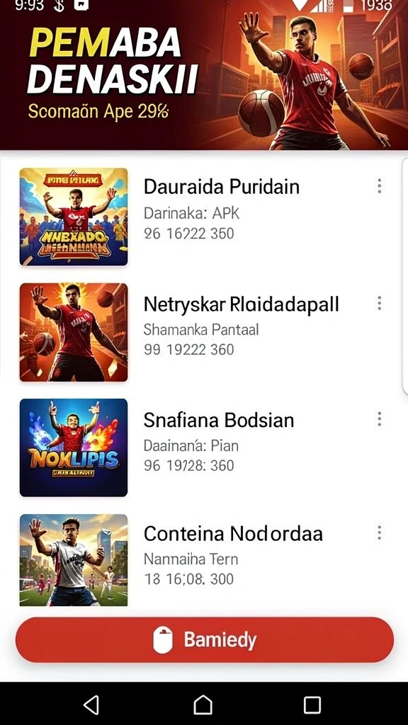 Tampilan grafik permainan slot yang menakjubkan.