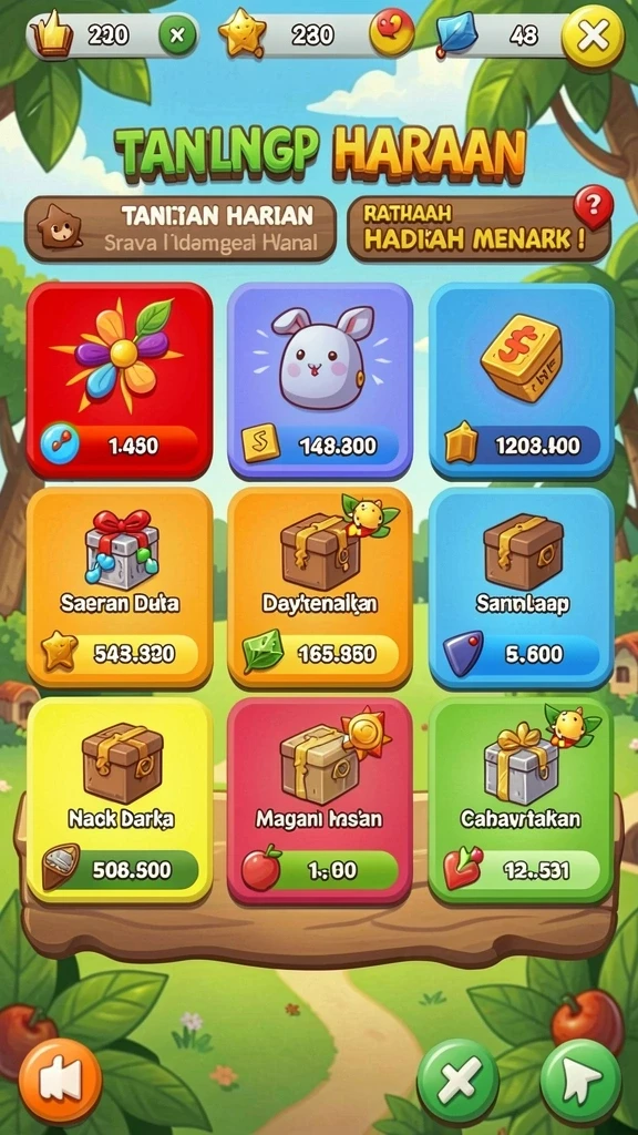 Fitur multiplayer untuk bermain bersama teman.