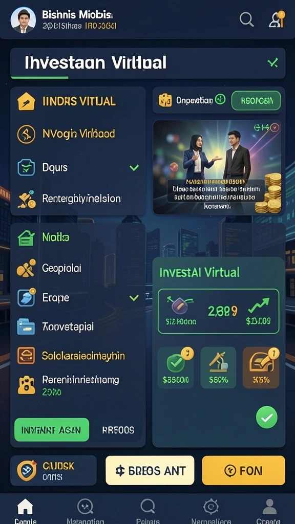 Tampilan antarmuka yang user-friendly dan menarik.