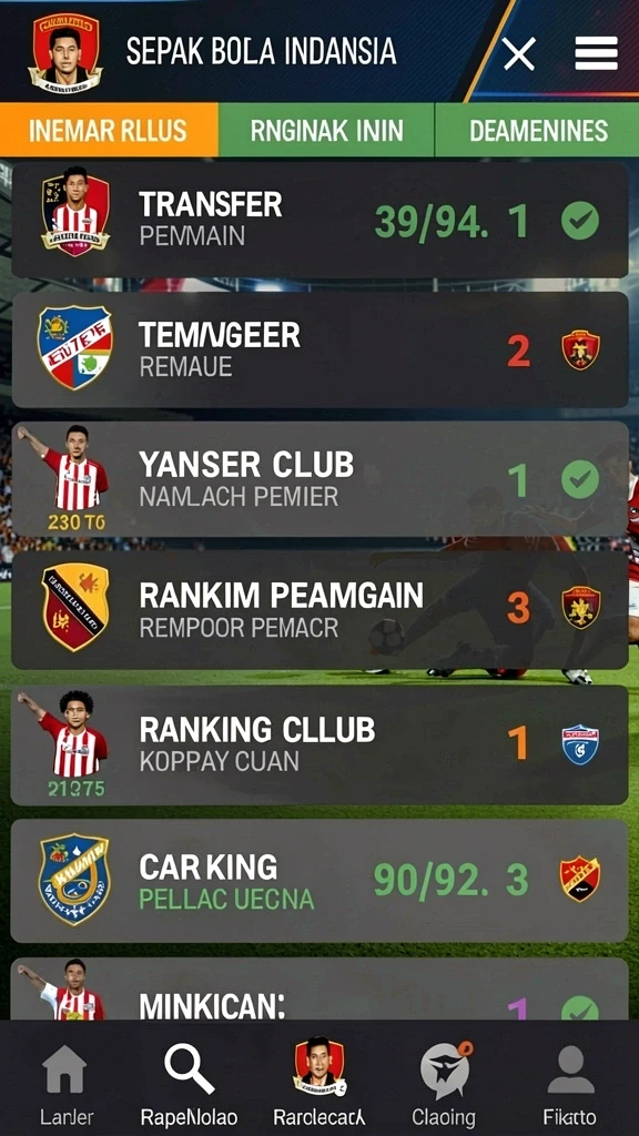 Tampilan antarmuka pengguna yang intuitif.