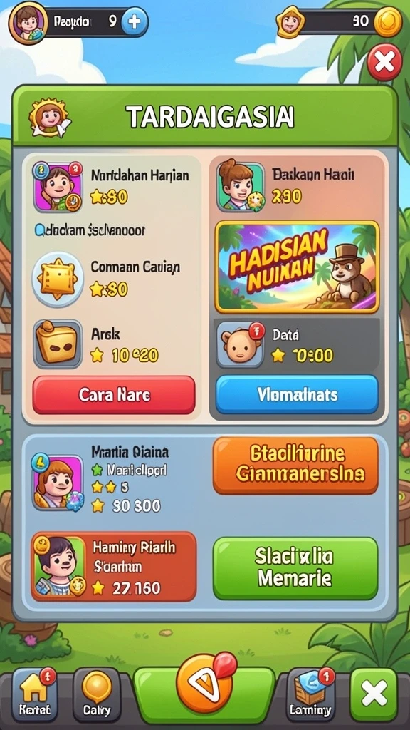 Tampilan antarmuka yang menarik dan mudah dipahami.