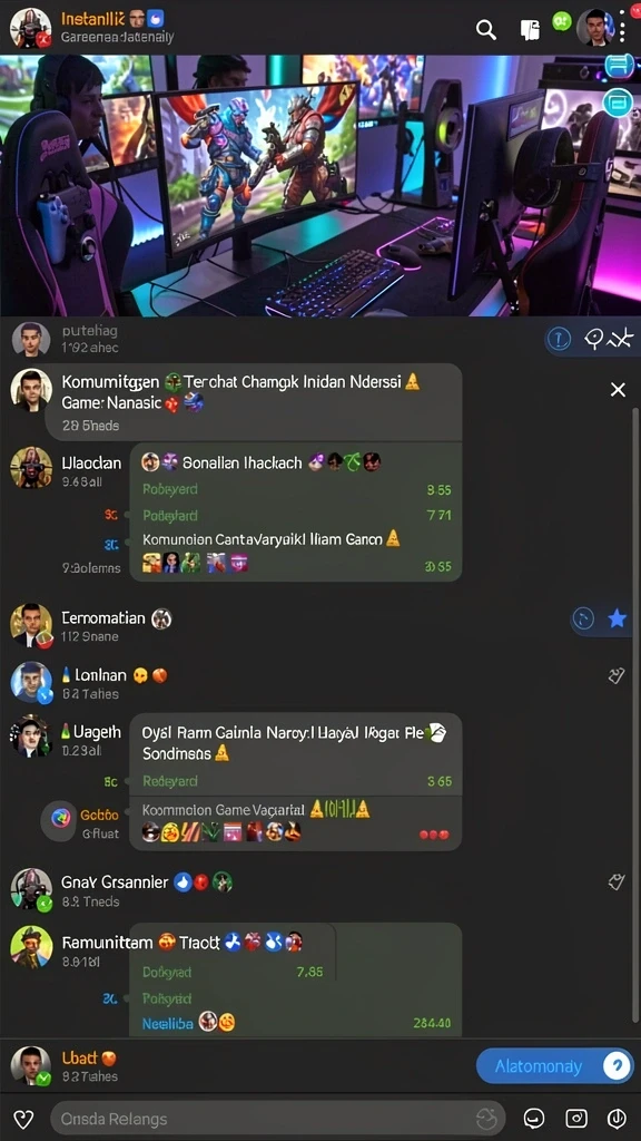 Tampilan menu utama yang menarik dan intuitif.
