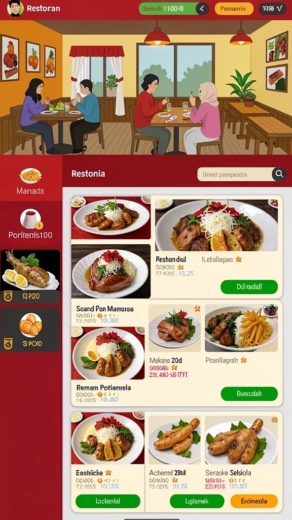 Tangkapan layar menangkap momen multiplayer yang seru di SUPERSVIP.