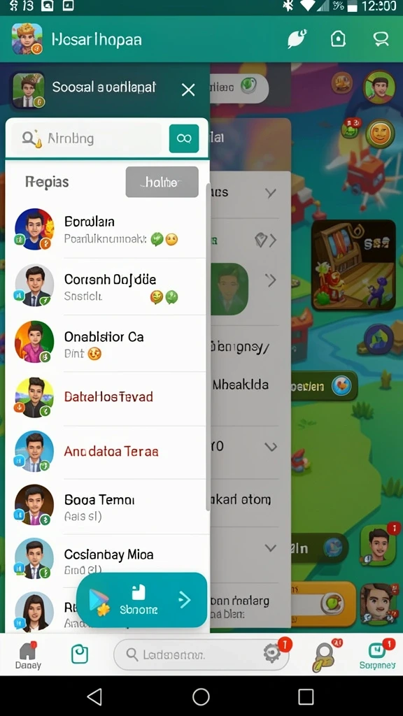Tampilan awal yang menarik dan informatif.