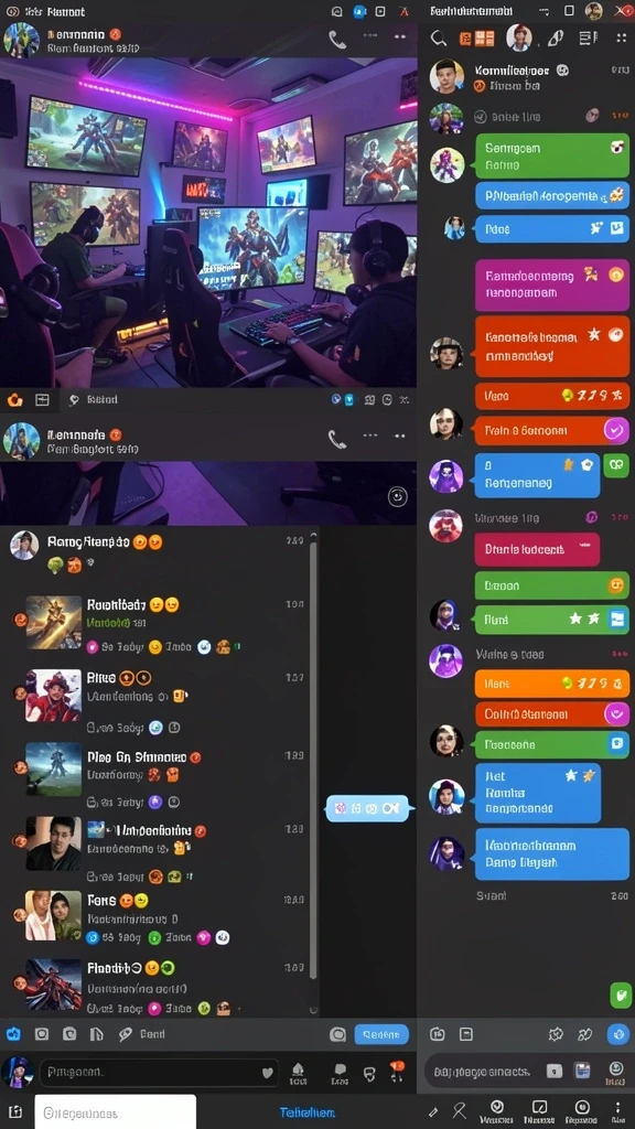 Cuplikan layar menunjukkan grafik yang memukau dalam permainan.